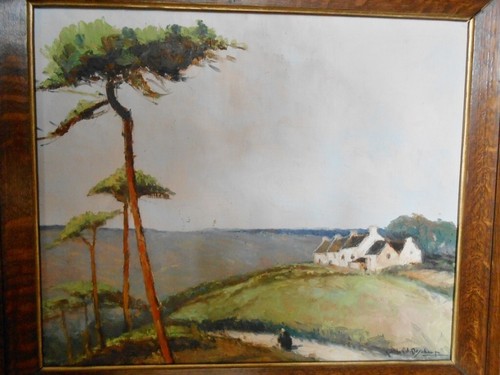 Huile toile tableau peinture